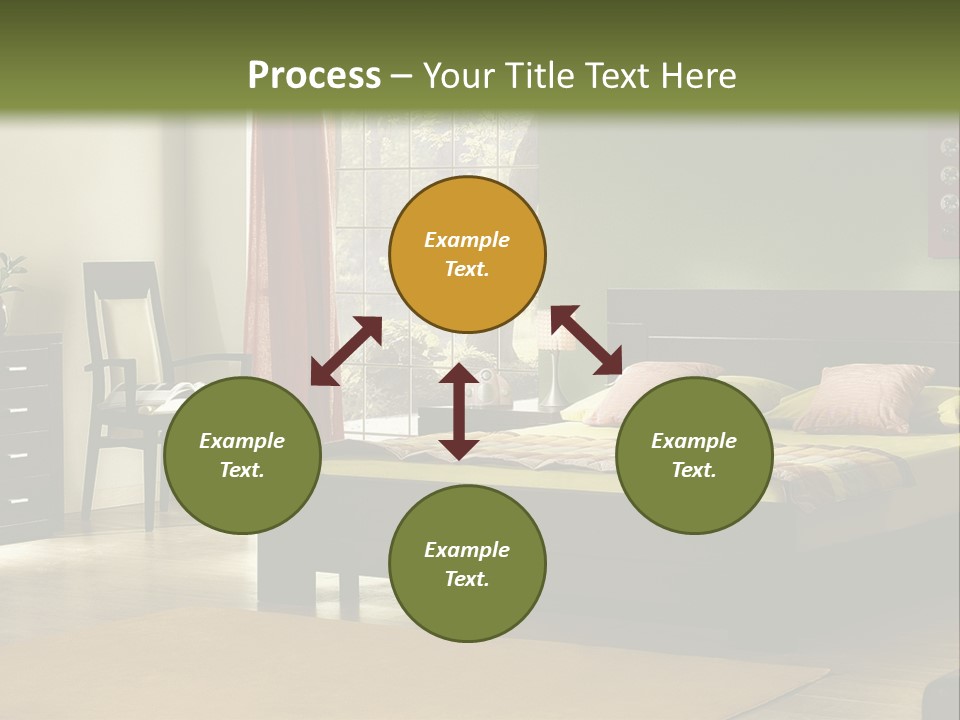 Design Pillow Sit PowerPoint Template