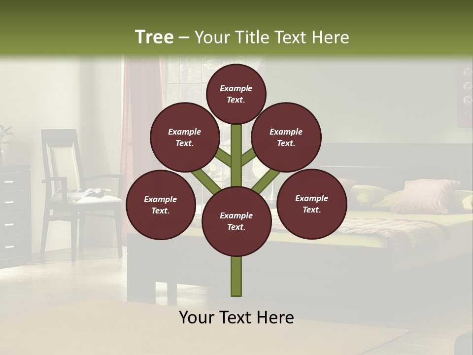 Design Pillow Sit PowerPoint Template