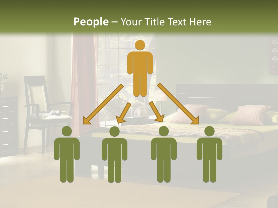 Design Pillow Sit PowerPoint Template