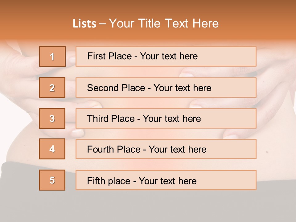 Adult Young Injury PowerPoint Template