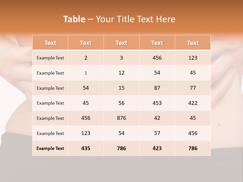 Adult Young Injury PowerPoint Template