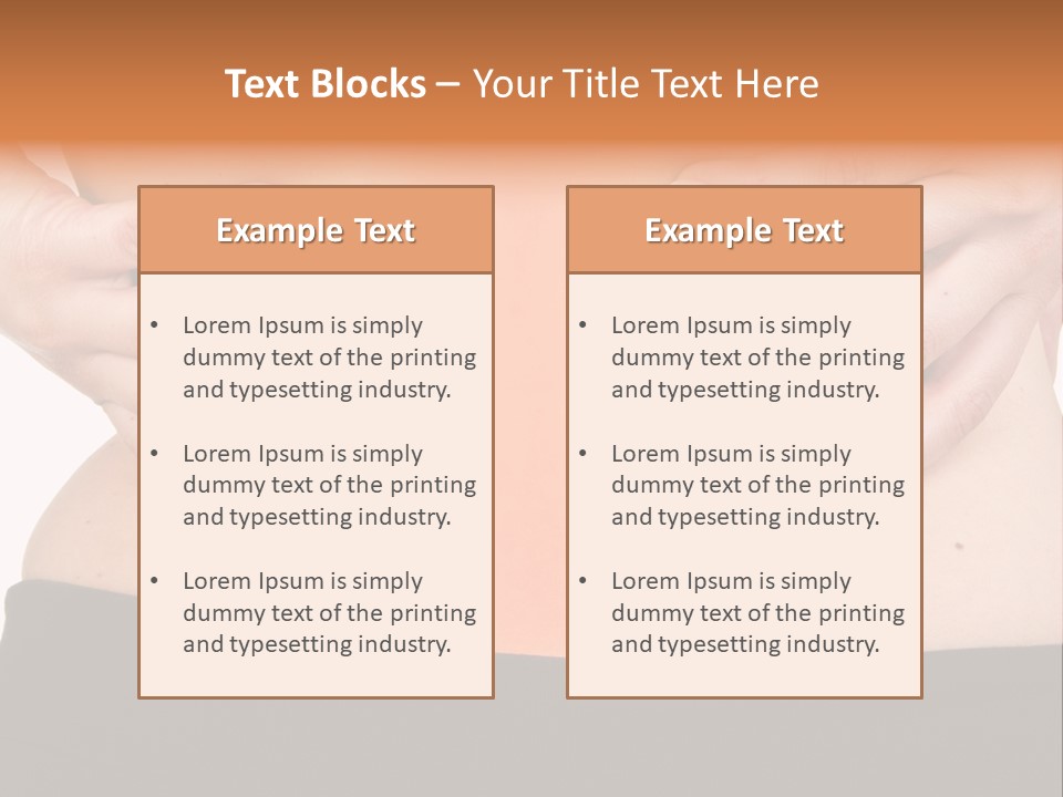 Adult Young Injury PowerPoint Template
