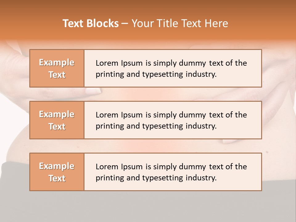 Adult Young Injury PowerPoint Template