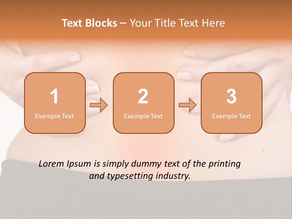 Adult Young Injury PowerPoint Template