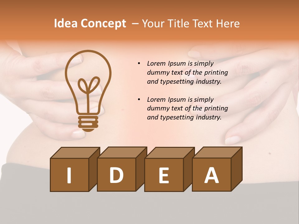 Adult Young Injury PowerPoint Template