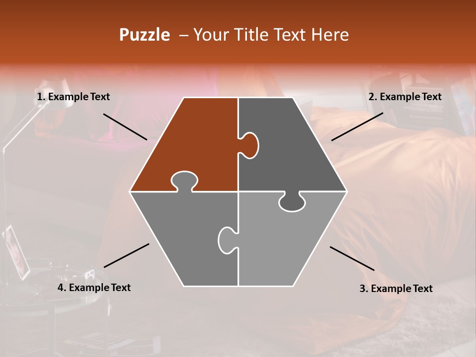 Furniture Cover Room PowerPoint Template