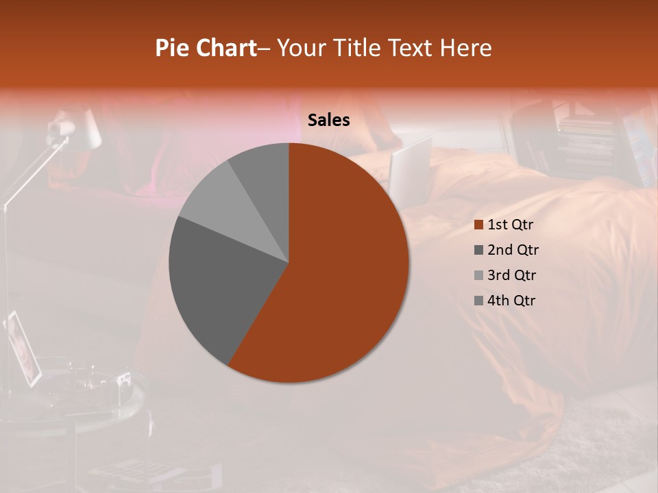 Furniture Cover Room PowerPoint Template