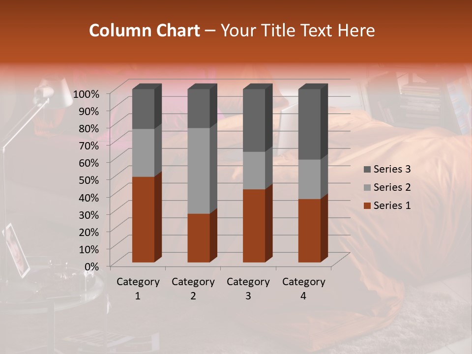 Furniture Cover Room PowerPoint Template