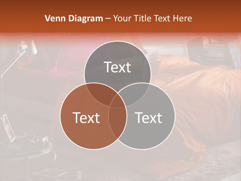 Furniture Cover Room PowerPoint Template