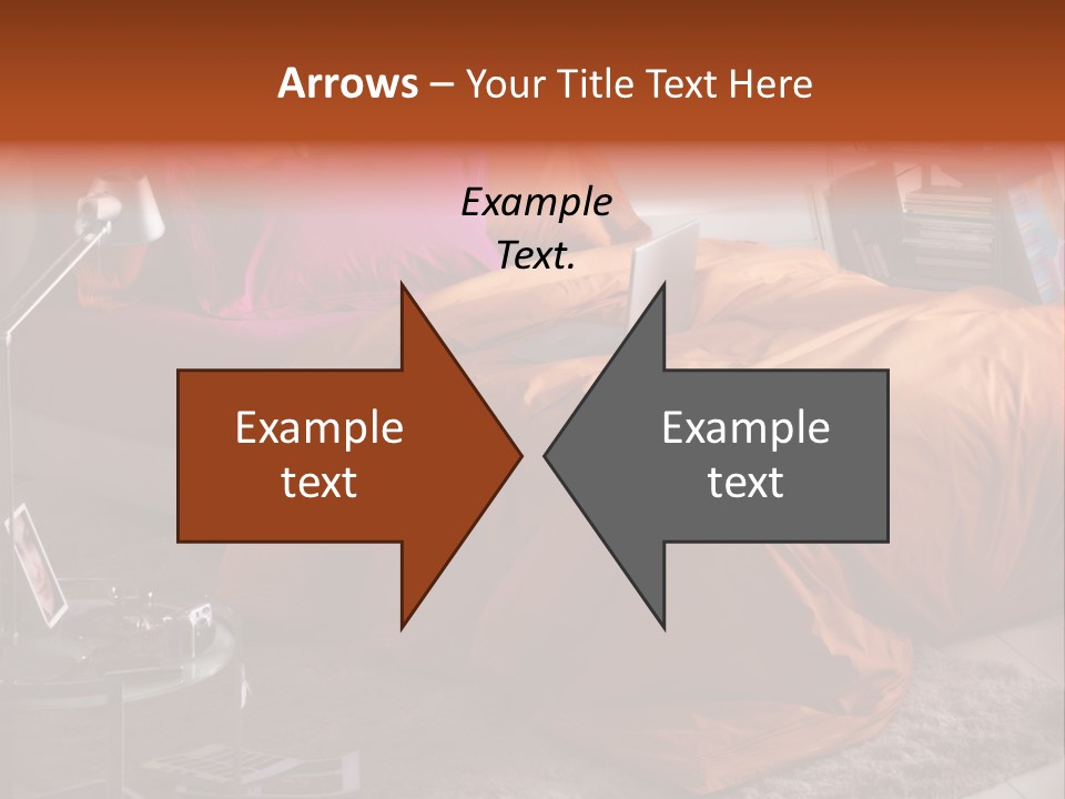 Furniture Cover Room PowerPoint Template