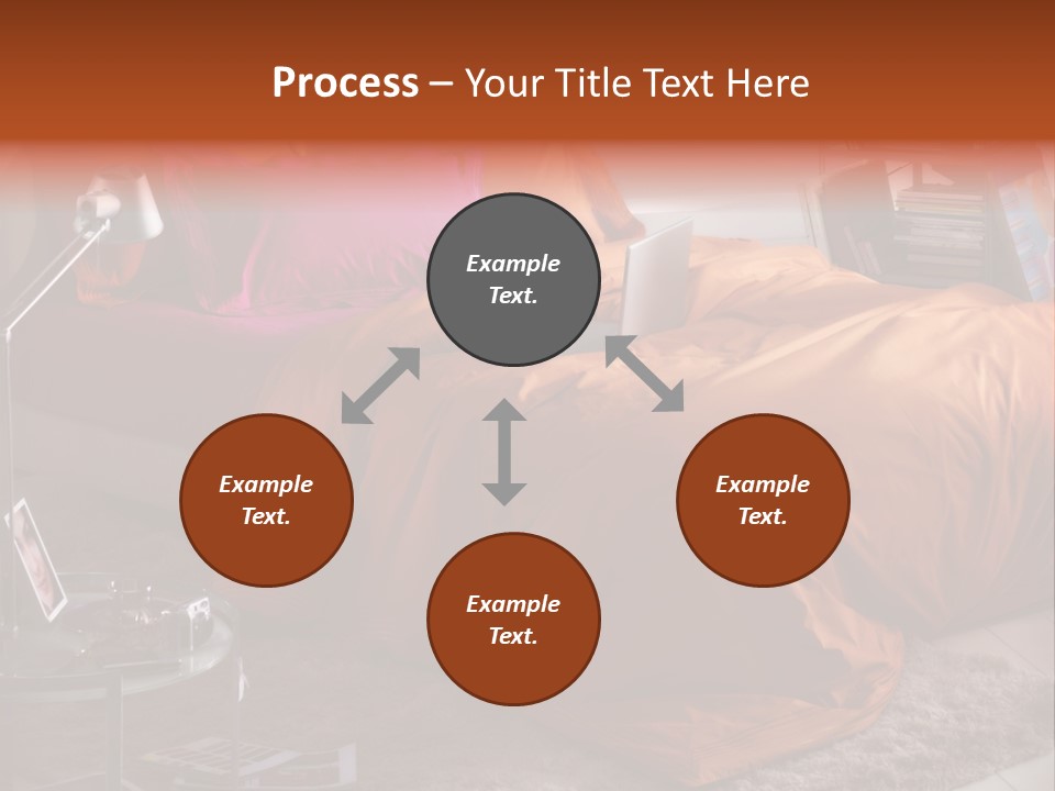 Furniture Cover Room PowerPoint Template