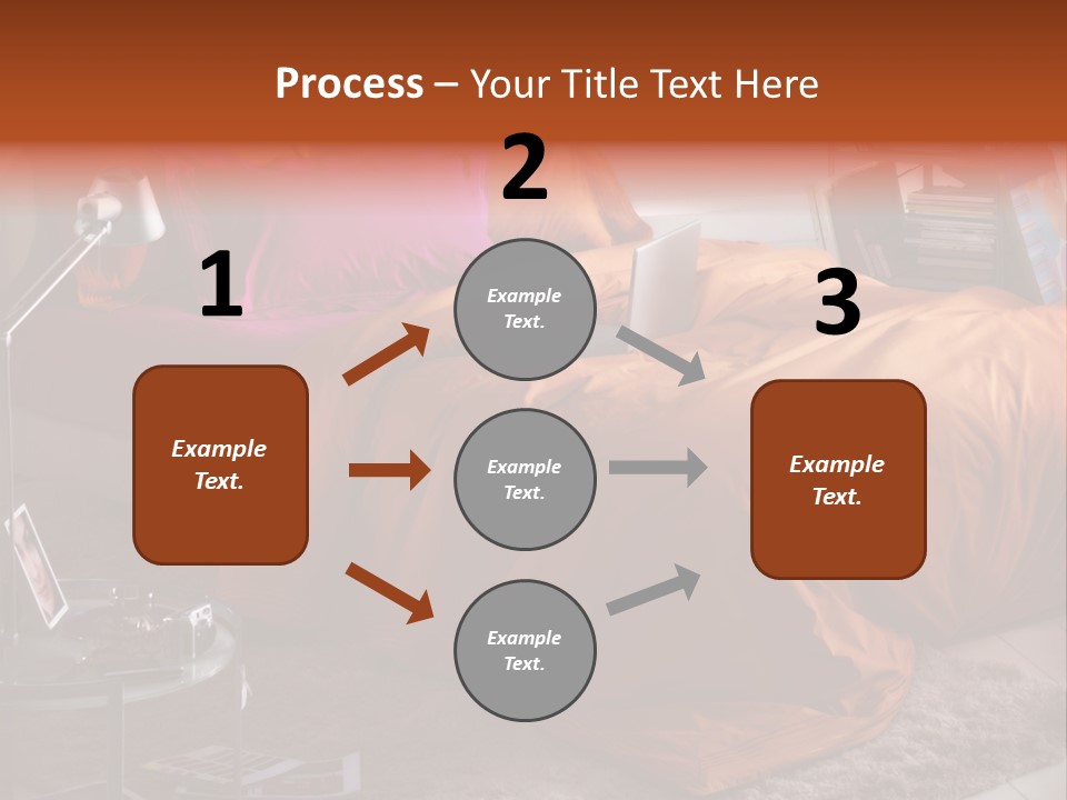 Furniture Cover Room PowerPoint Template