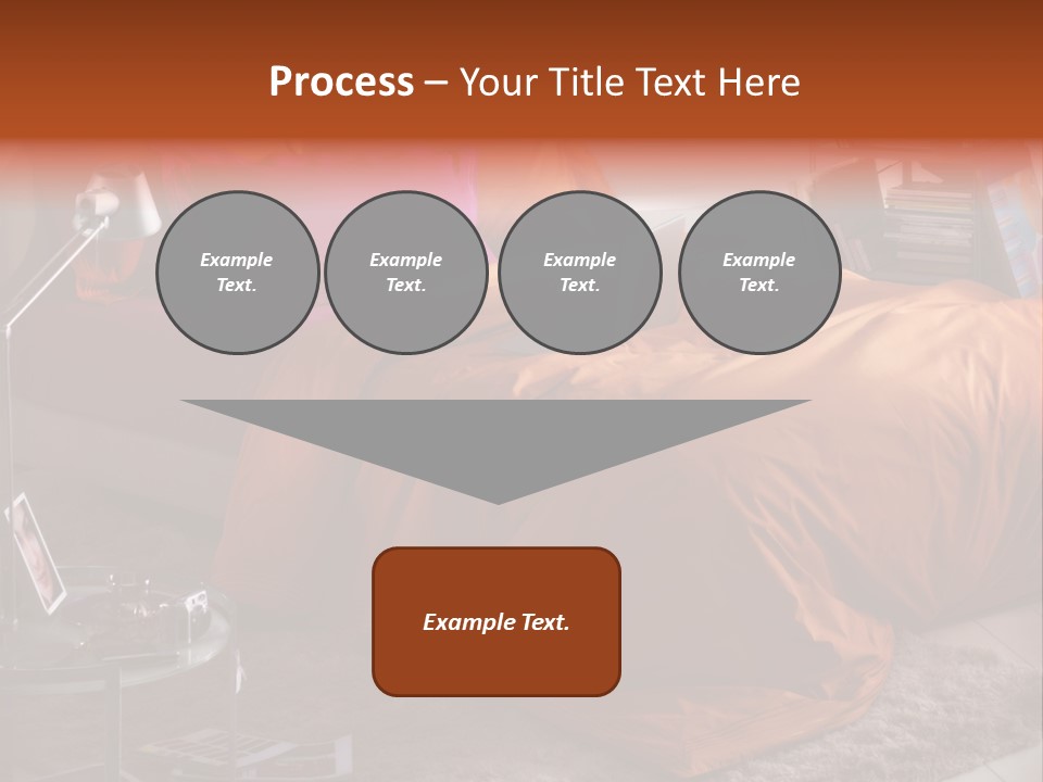 Furniture Cover Room PowerPoint Template