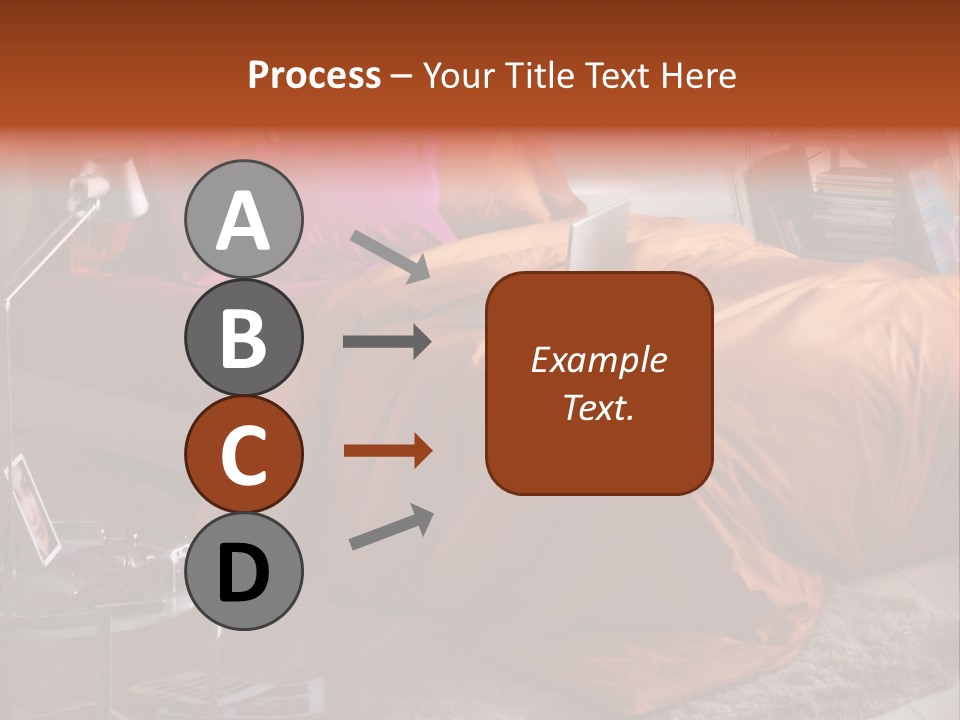 Furniture Cover Room PowerPoint Template