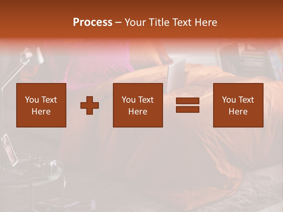 Furniture Cover Room PowerPoint Template