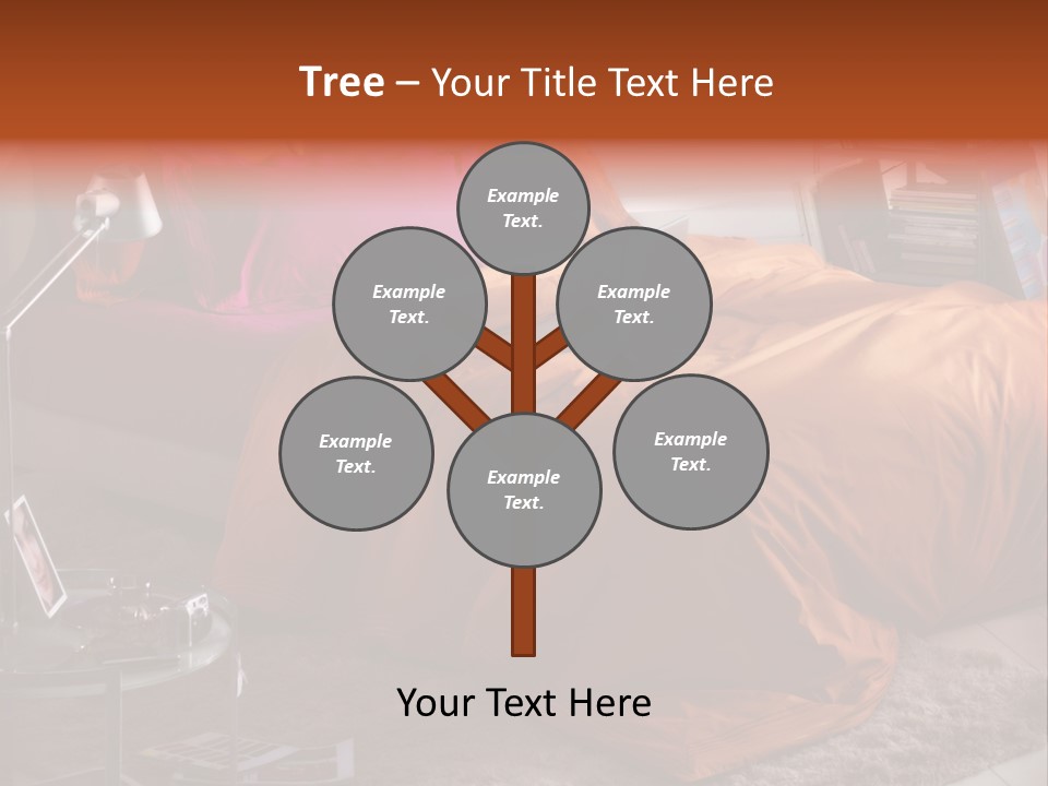 Furniture Cover Room PowerPoint Template