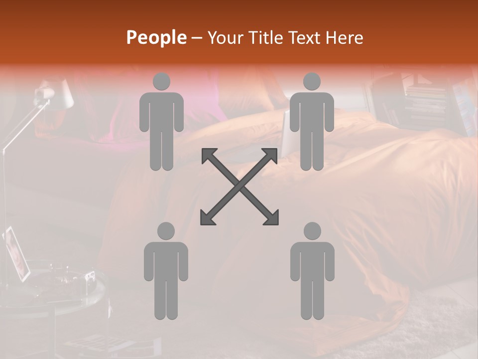 Furniture Cover Room PowerPoint Template