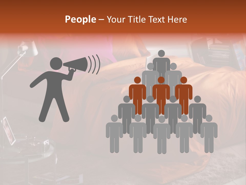 Furniture Cover Room PowerPoint Template