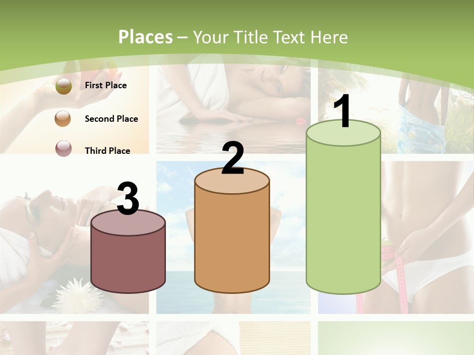 Frames Spa Sea PowerPoint Template