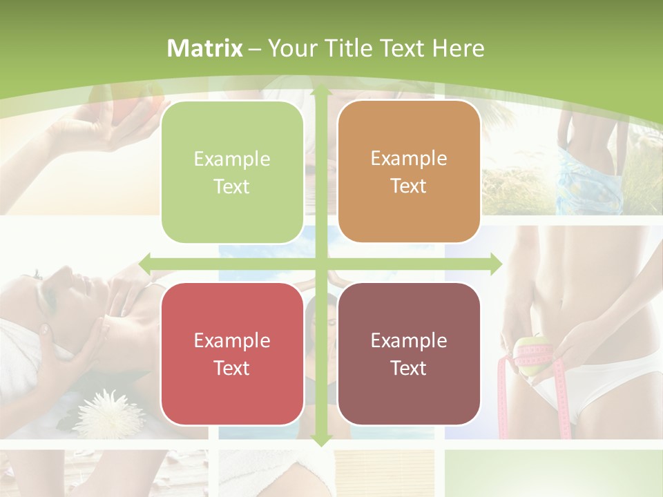 Frames Spa Sea PowerPoint Template