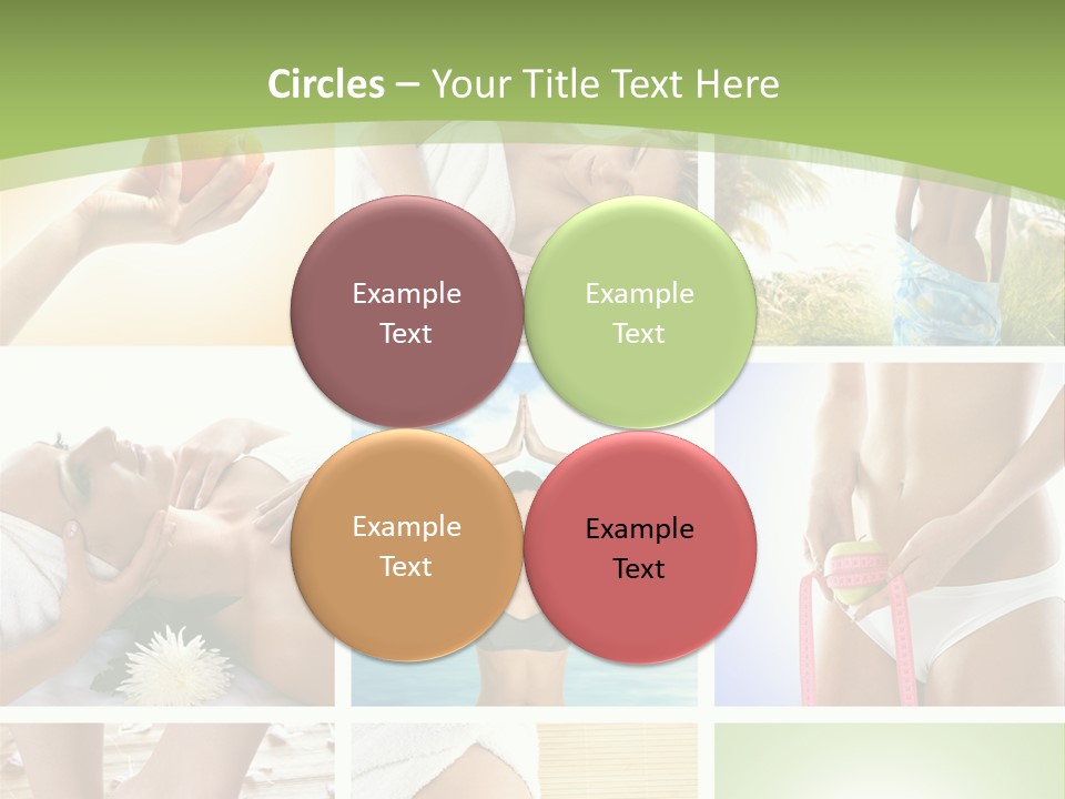 Frames Spa Sea PowerPoint Template