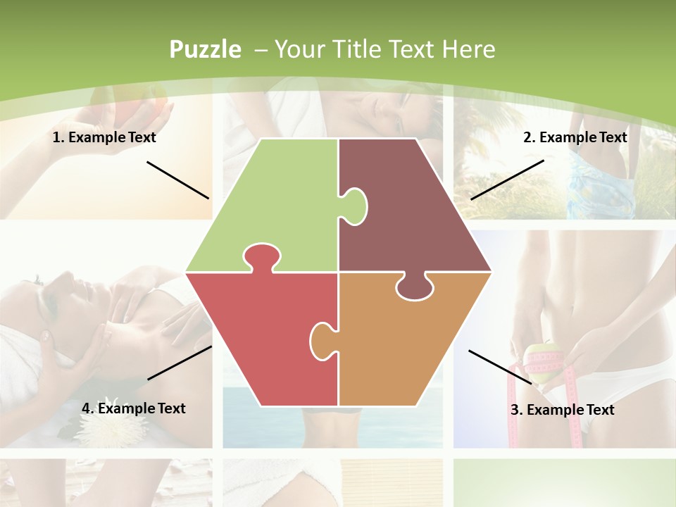 Frames Spa Sea PowerPoint Template