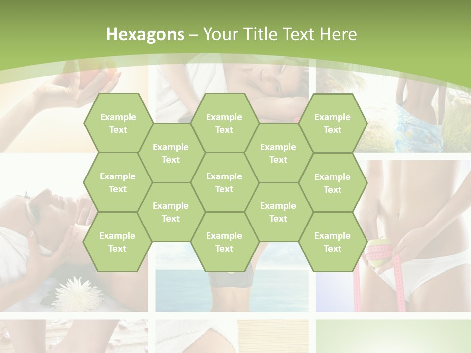Frames Spa Sea PowerPoint Template