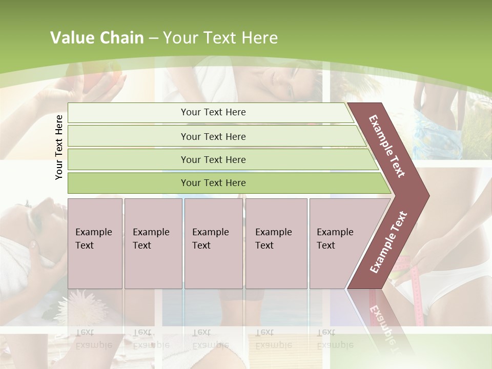 Frames Spa Sea PowerPoint Template