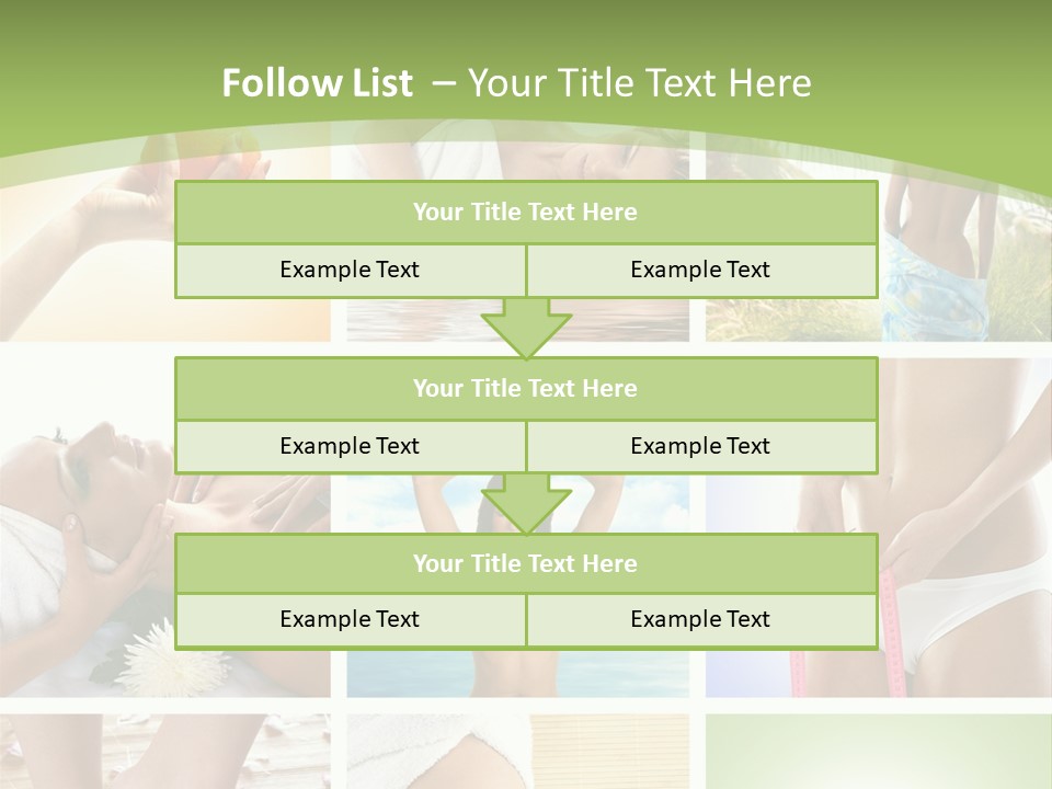 Frames Spa Sea PowerPoint Template