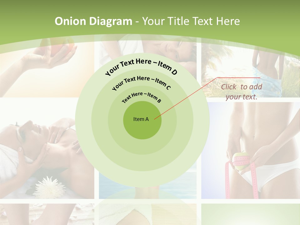 Frames Spa Sea PowerPoint Template