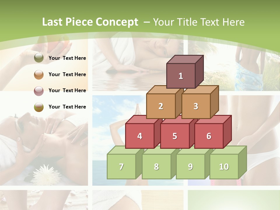 Frames Spa Sea PowerPoint Template