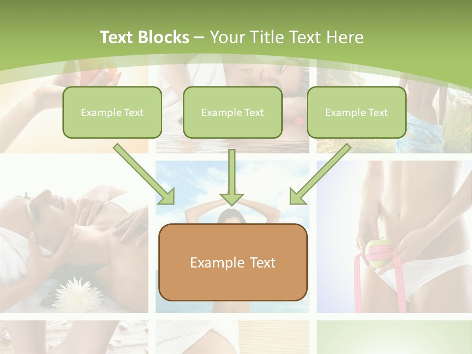 Frames Spa Sea PowerPoint Template