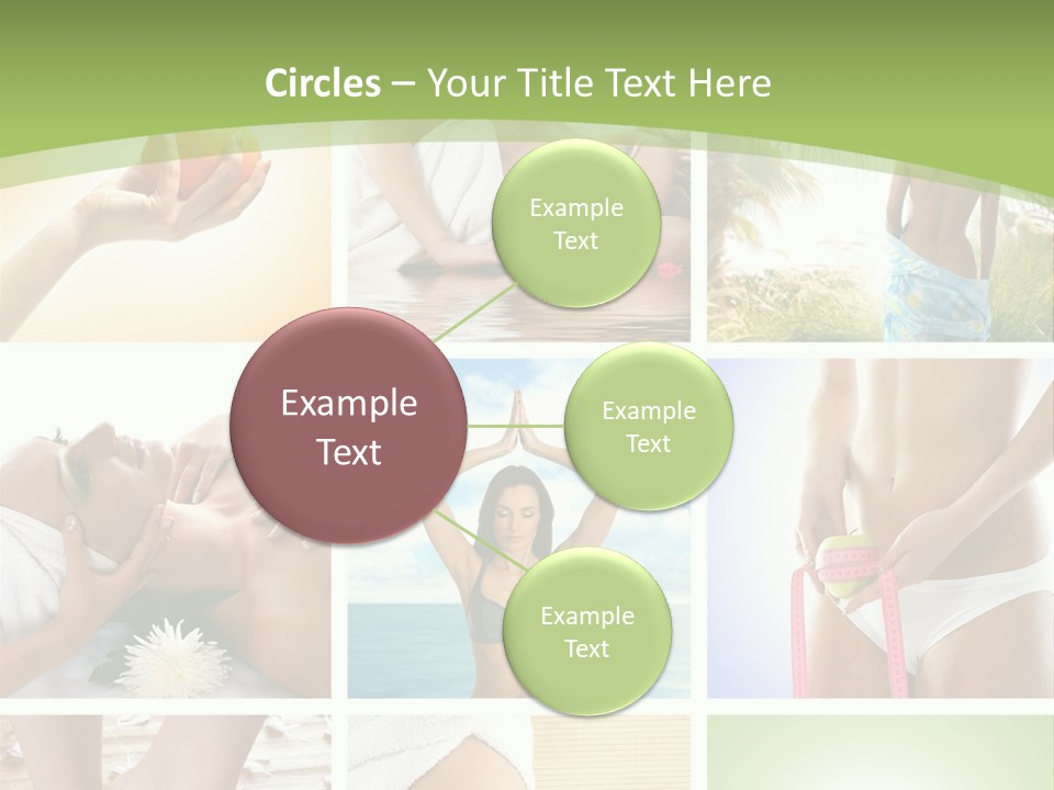 Frames Spa Sea PowerPoint Template