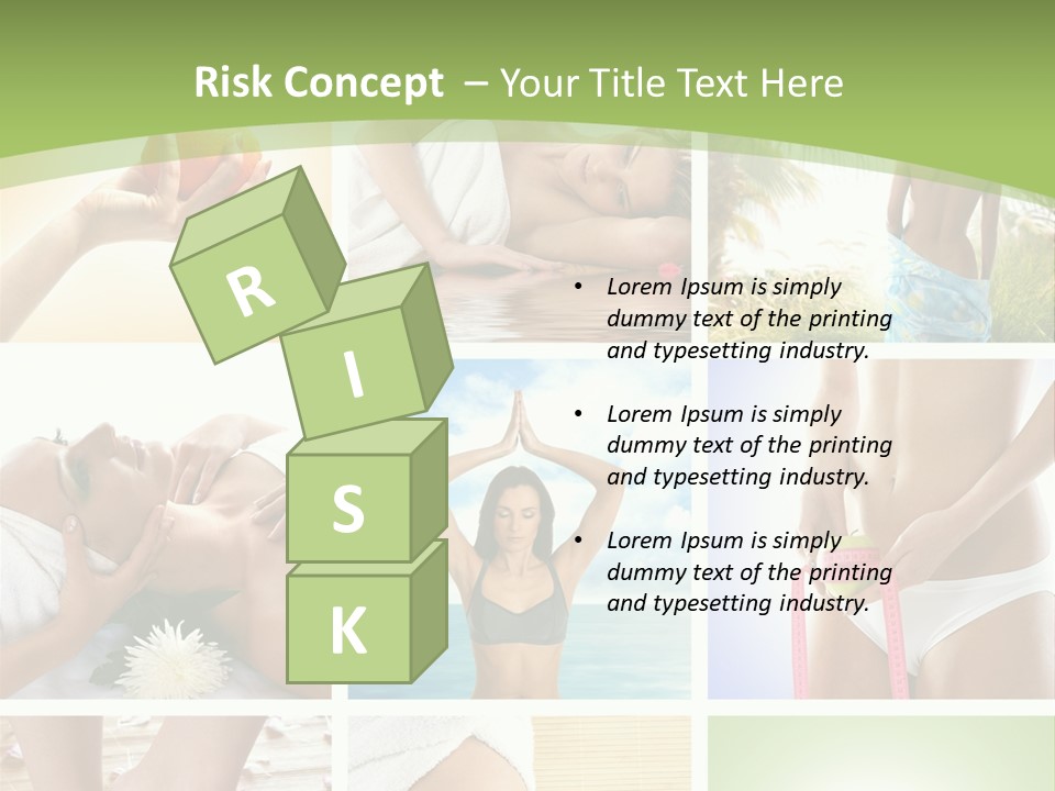 Frames Spa Sea PowerPoint Template