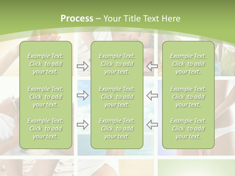 Frames Spa Sea PowerPoint Template