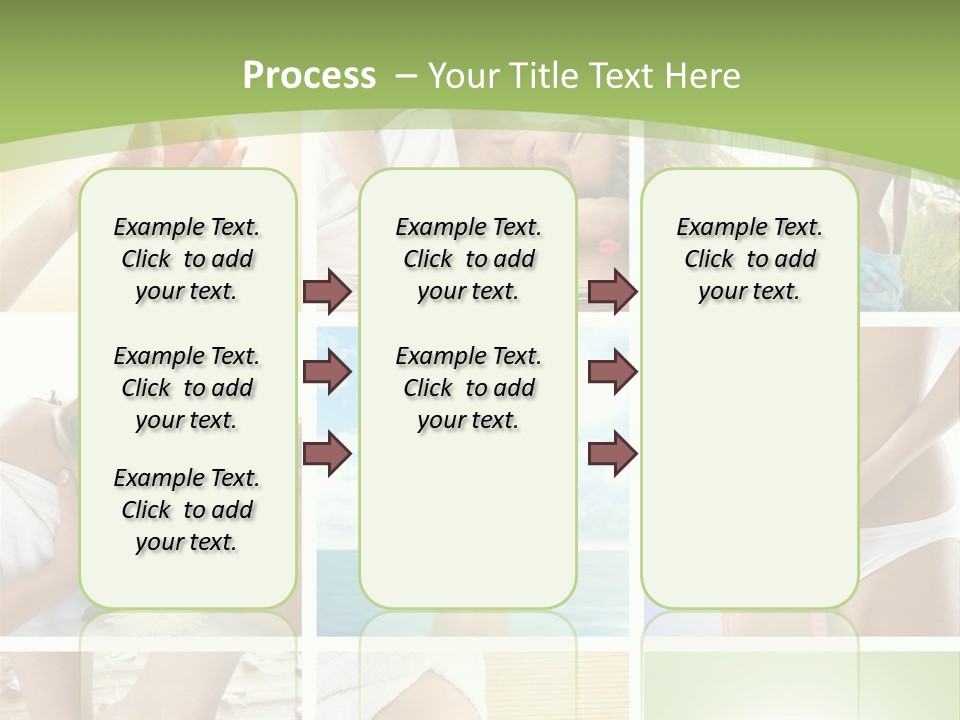 Frames Spa Sea PowerPoint Template