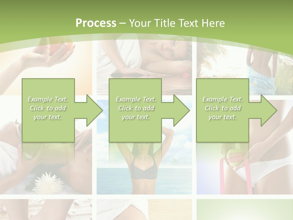 Frames Spa Sea PowerPoint Template