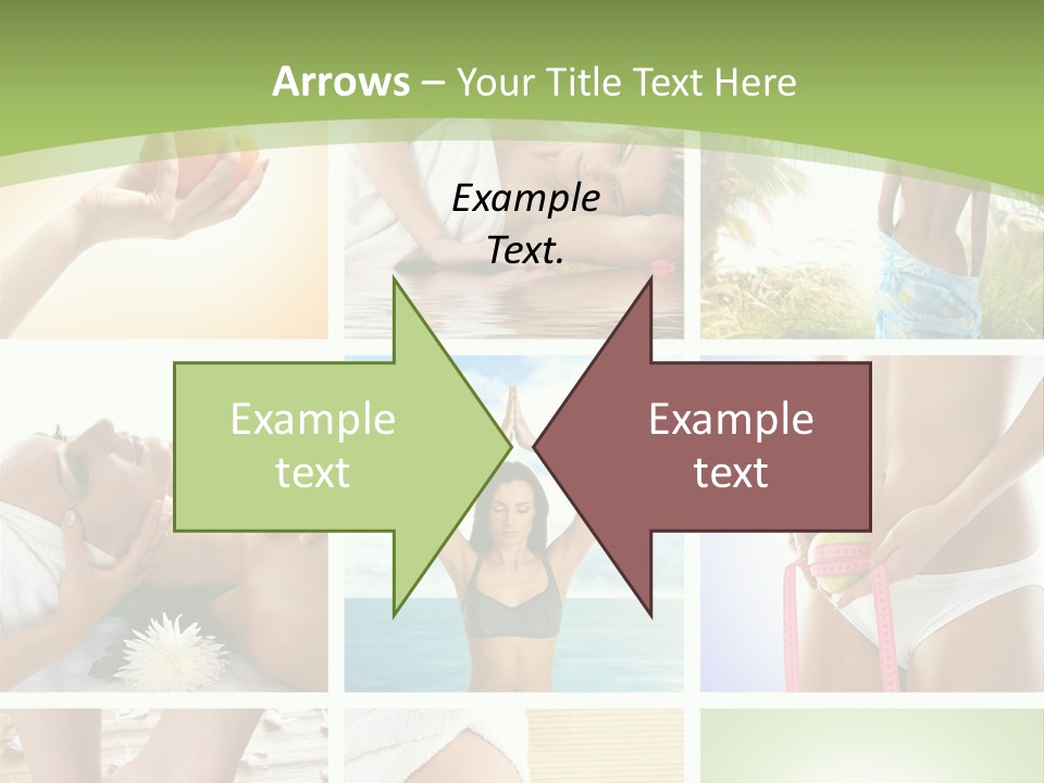 Frames Spa Sea PowerPoint Template