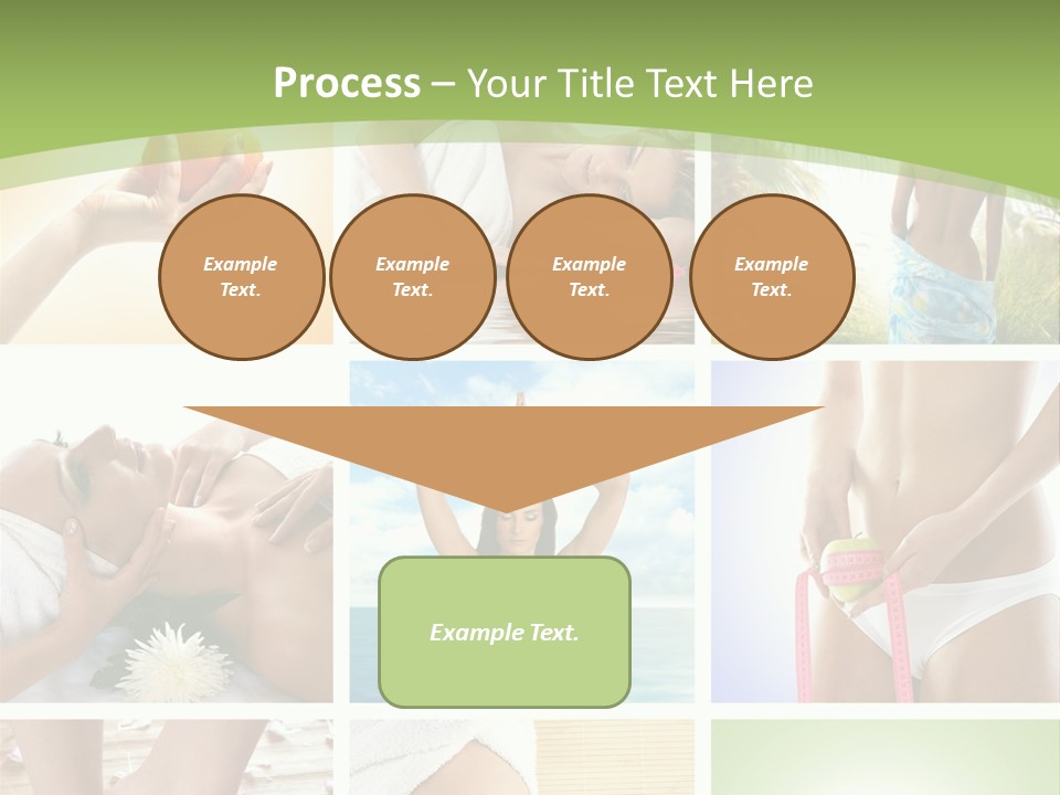 Frames Spa Sea PowerPoint Template