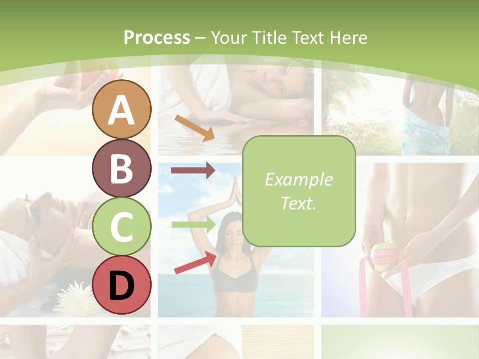 Frames Spa Sea PowerPoint Template