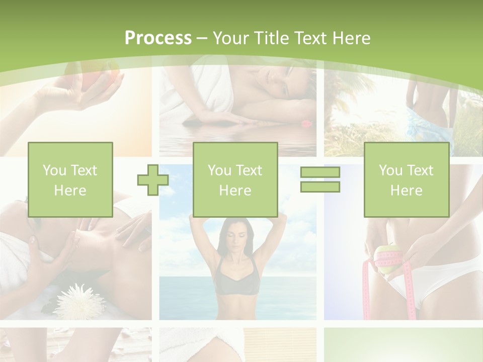 Frames Spa Sea PowerPoint Template