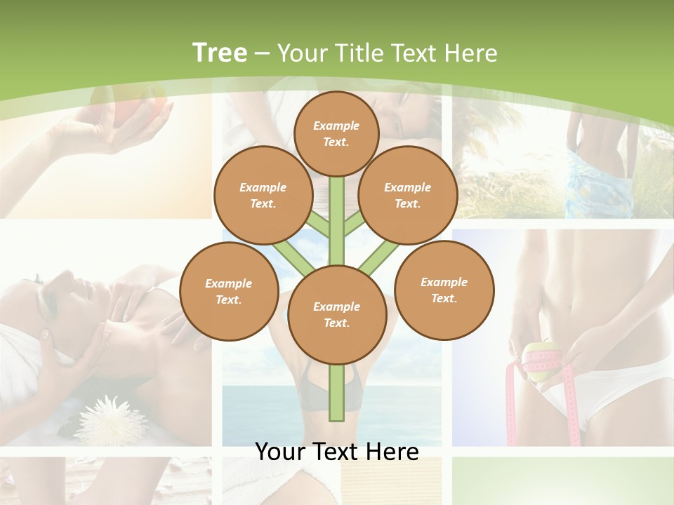 Frames Spa Sea PowerPoint Template