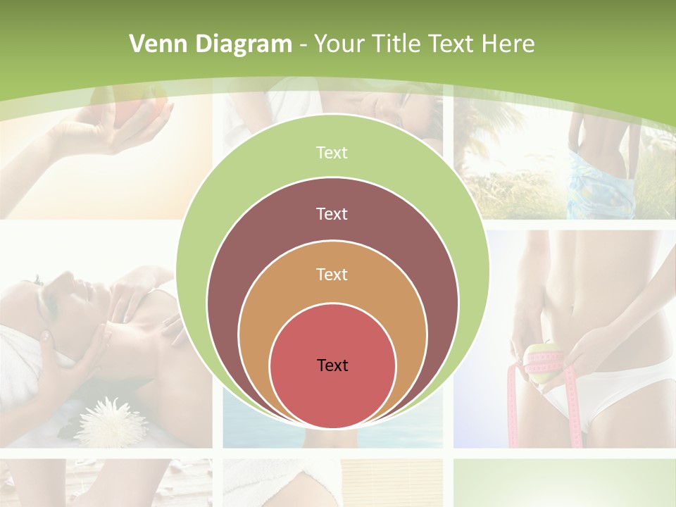 Frames Spa Sea PowerPoint Template