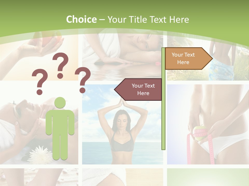 Frames Spa Sea PowerPoint Template