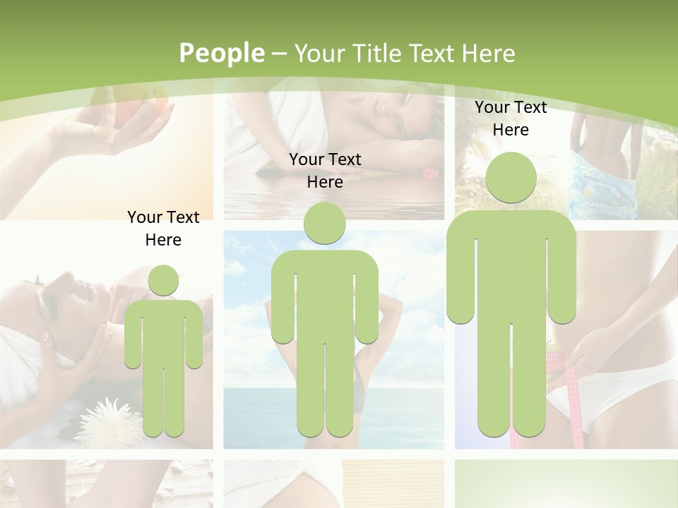 Frames Spa Sea PowerPoint Template