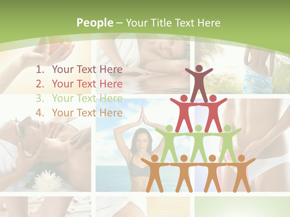 Frames Spa Sea PowerPoint Template