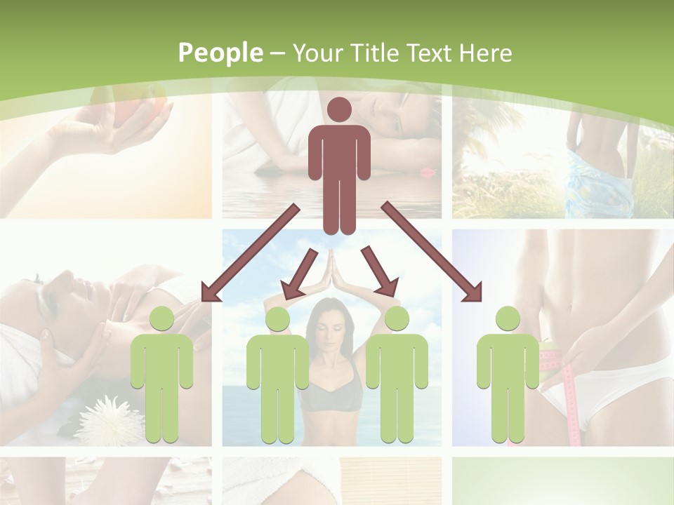 Frames Spa Sea PowerPoint Template