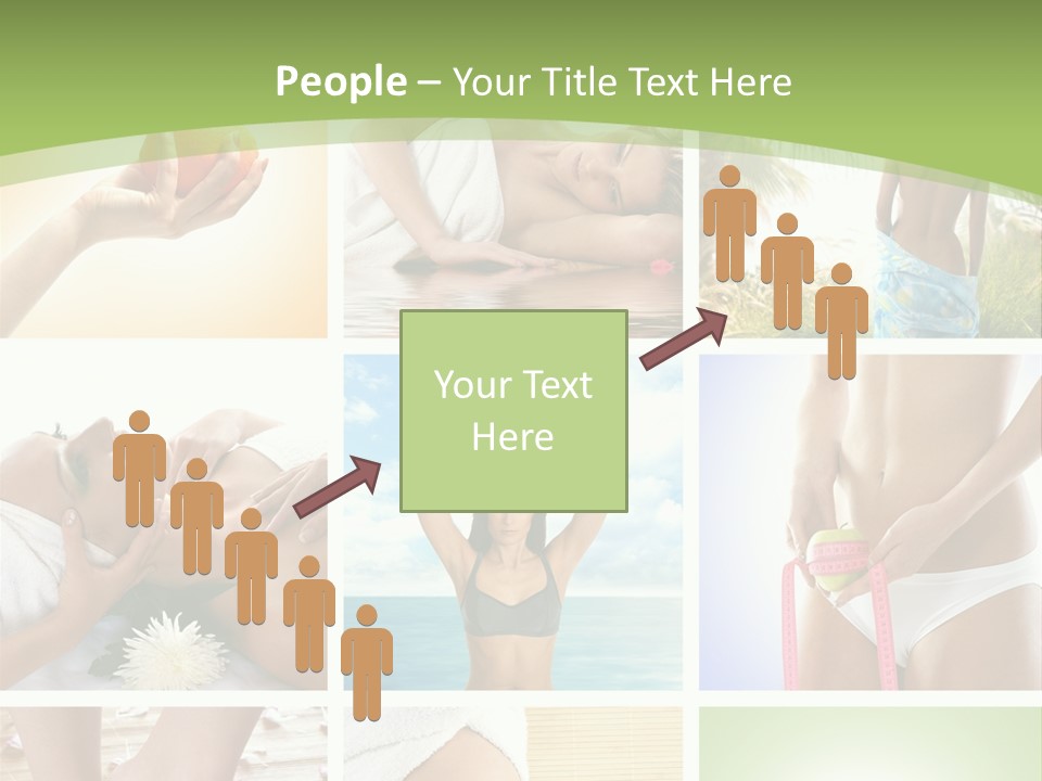 Frames Spa Sea PowerPoint Template