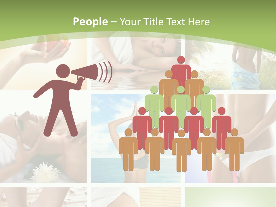 Frames Spa Sea PowerPoint Template