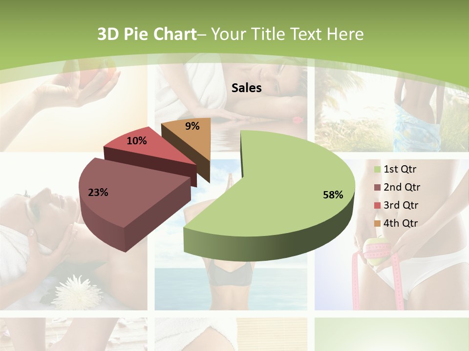 Frames Spa Sea PowerPoint Template